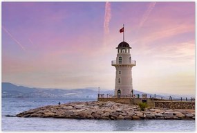 Poszterek 120x80 Festői világítótorony