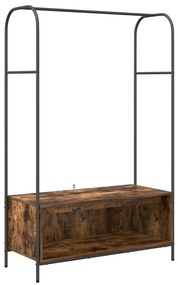 Ruhatartó füstölt tölgy 100x44x160 cm