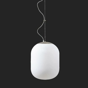 Osmont 62376 Tania L2 Hp fĂŒggesztett ĂŒveglĂĄmpa rozsdamentes acĂ©l csiszolt fehĂ©r Ip