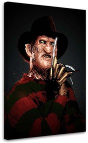 Gario Vászonkép Rémálom az Elm utcában, Freddy Krueger - Nikita Abakumov Méret: 40 x 60 cm