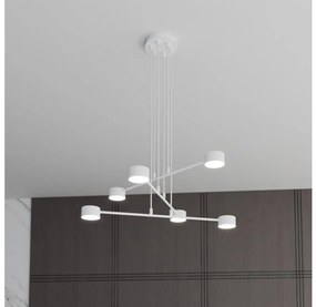 Csillár zsinóron MODUS 6xGX53/10W/230V fehér