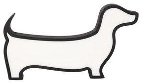 LED gyermek asztali lámpa DOG LED/12W/230V fekete