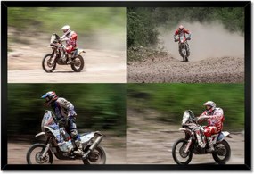 Poszterek keretben 60x40 Motocross Offroad