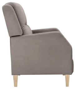 Szürke relaxációs fotel Dina – Støraa