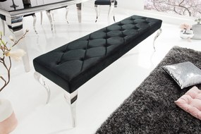 MODERN BAROCK ülőpad - fekete - 170cm