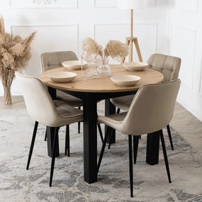 CHRIS szék bézs bársony