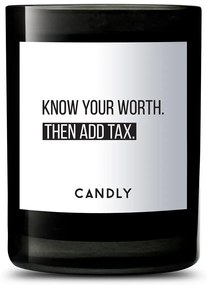 Candly illatgyertya szójaviaszból No.10 Know Your Worth. Then Add Tax