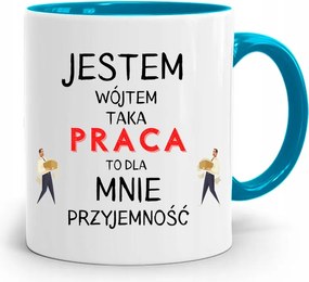 Bácsinak Kék Ajándék Bögre Bácsinak nyomott mintával