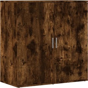 vidaXL füstös tölgy színű szerelt fa tálalószekrény 79 x 38 x 80 cm