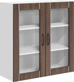 vidaXL Konyhaszekrény Barna Tölgy 80 x 31 x 80 cm Faanyag