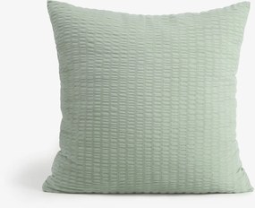Goldea krepp párnahuzat - zsálya színű 40 x 40 cm