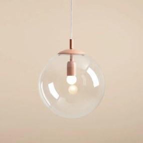 ALDEX 562G11 GLOBE Modern Függesztett Lámpa Korall E27 IP20