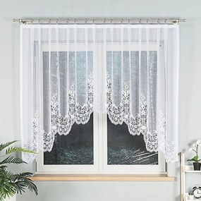 Kész függöny, zsakárd, alul kivágott 300x140 cm Berenika