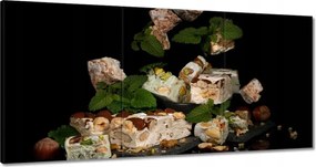 Vászonkép 180x90 Nugát mézes dióval