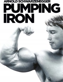 Poszter Pumping Iron 1977 Testépítők Arnold Schwarzenegger