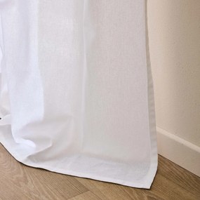 Fehér pamutkeverék függöny 140x240 cm Duchesse – douceur d'intérieur