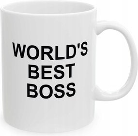 Ajándék bögre a World's Best Boss The Office vezetőjének
