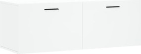 vidaXL fehér szerelt fa faliszekrény 100 x 36,5 x 35 cm
