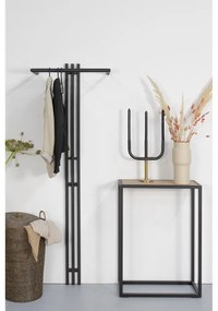 Fekete fém fali fogas 65 cm Senza – Spinder Design