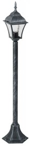 RABALUX-8400 Toscana antikolt ezüst kültéri állólámpa 1XE27 60W IP23 1060mm