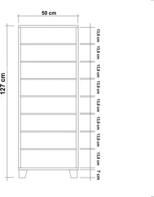 Vegas Cats White cipősszekrény