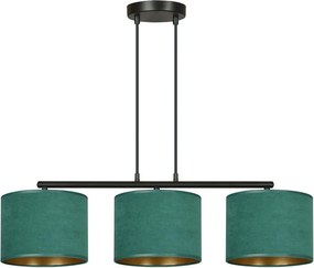 Emibig modern függeszték hilde fekete zöld emi1051/3