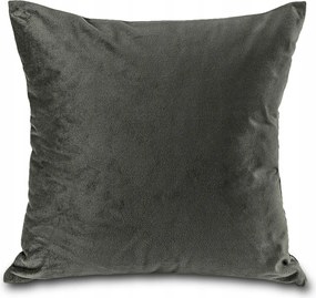 Párnahuzat 40x40 Grafit Velúr Velvet Dekoratív