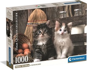 Cicás Lovely 1000 db-os Compact puzzle Clementoni