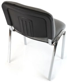 Viva N konferencia szék, króm lábak, szürke