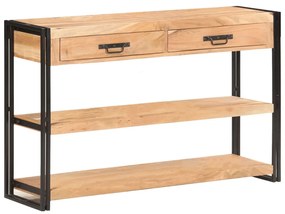 tömör akácfa komód 120 x 30 x 75 cm