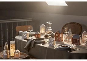Kerámia gyertyatartó teamécseshez Gingerbread Lighthouse – Kähler Design