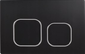 Claro nyomógomb matt fekete Geberit Duofix Delta UP100 wc állványhoz