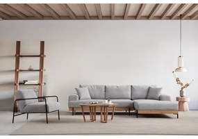 Sarokkanapé Eti Oak Jobbos - Szürke