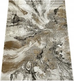 Szőnyeg 200x290 Bézs Modern Nappali Hálószoba Márvány Puha Divatos