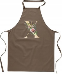 Konyhai Kötény Bézs X Betűvel Straight Edge Generáció Xavier FA_336_b