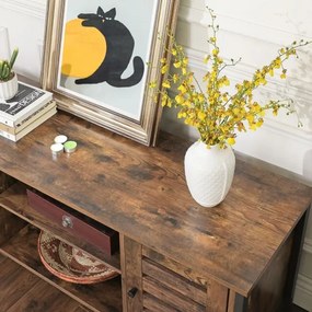 VOLTAR TV-állvány, barna/fekete