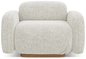 Krémszínű fotel Ailani – Makamii