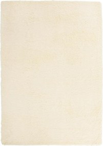 vidaXL krém poliészter hosszú szálú NAVARRA bozontos szőnyeg 240x340cm