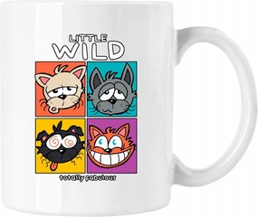 Bögre Cica Vicces Mém 25 Fehér 330ml