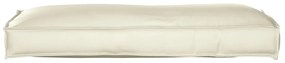 Raklap párna háttámlához Krém 120 x 40 x 12 cm Oxford szövet