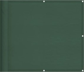 vidaXL sötétzöld 100% oxford poliészter erkélyparaván 90 x 700 cm