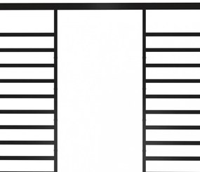 antracitszürke pavilon behúzható tetővel 3 x 4 x 2,3 m 180 g/m²