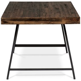Tömörfa étkezőasztal 180 x 90 cm, fenyőfa