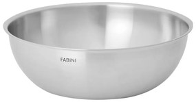 Ezüstszínű rozsdamentes acél tál szett 3 db-os ø 25,5 cm Lucca 3.0 – FABINI