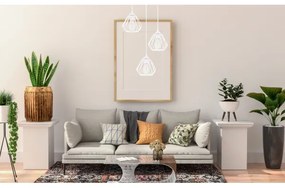 Csillár zsinóron CEED 3xE27/60W/230V fehér