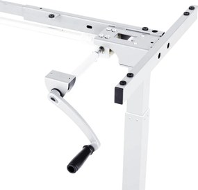 Állítható magasságú asztal Liftor Entry -  fehér