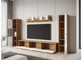 Nappali fal Ikinra XL (wotan tölgy + fényes fehér) . 1104553