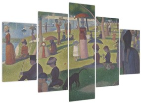 Kép - Georges Seurat, A Sunday on La Grande Jatte, reprodukciók (150x105 cm)