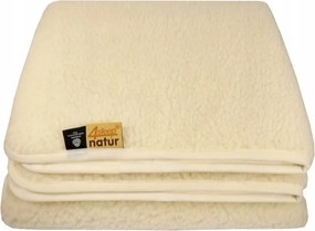 Báránygyapjú takaró Natur 160x200cm