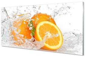 Akrilkép Narancs vízben 125x50 cm